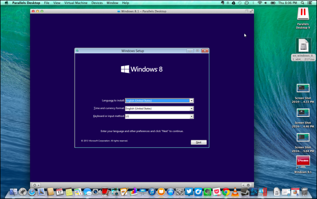 windows installation file for mac